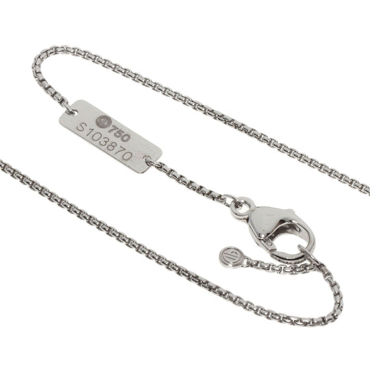 ROGER DUBUIS Necklace K18WG Silver Diamond cross motif