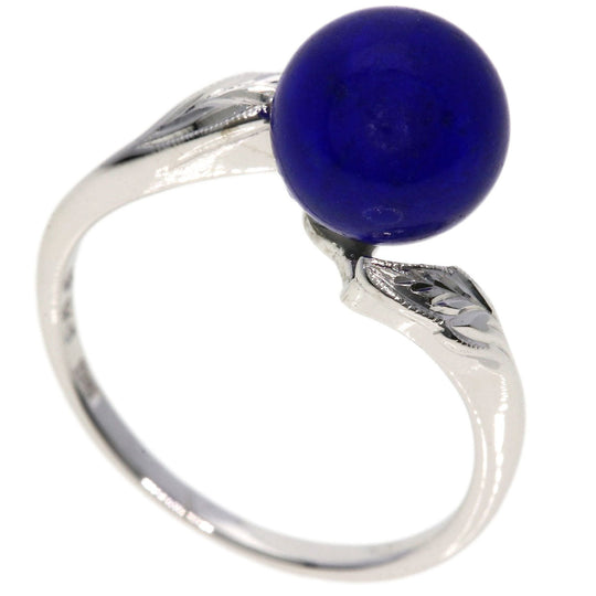 MIKIMOTO Ring K14WG Silver lapis lazuli