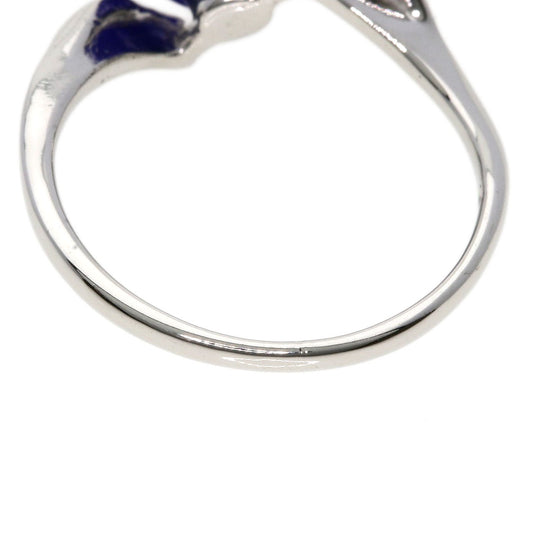 MIKIMOTO Ring K14WG Silver lapis lazuli
