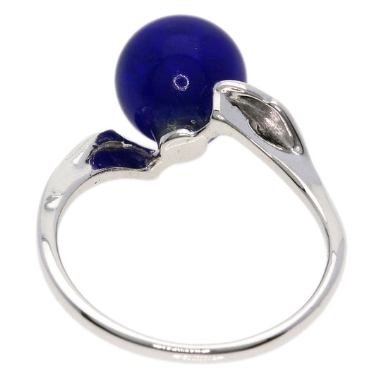 MIKIMOTO Ring K14WG Silver lapis lazuli