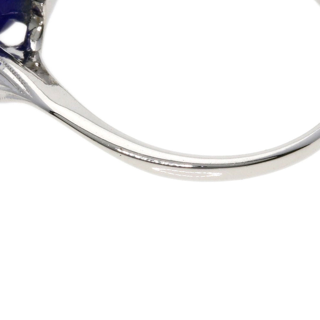 MIKIMOTO Ring K14WG Silver lapis lazuli
