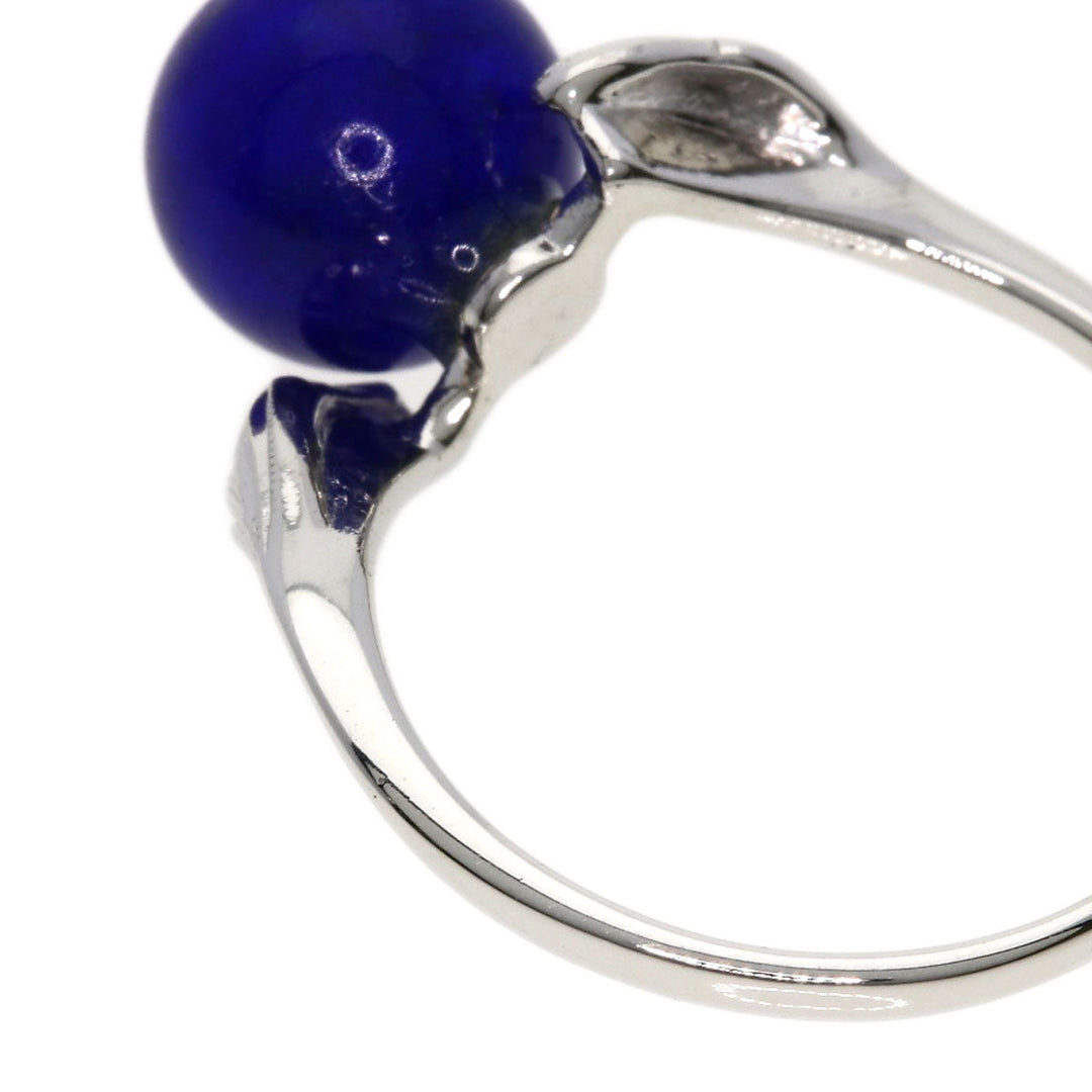 MIKIMOTO Ring K14WG Silver lapis lazuli