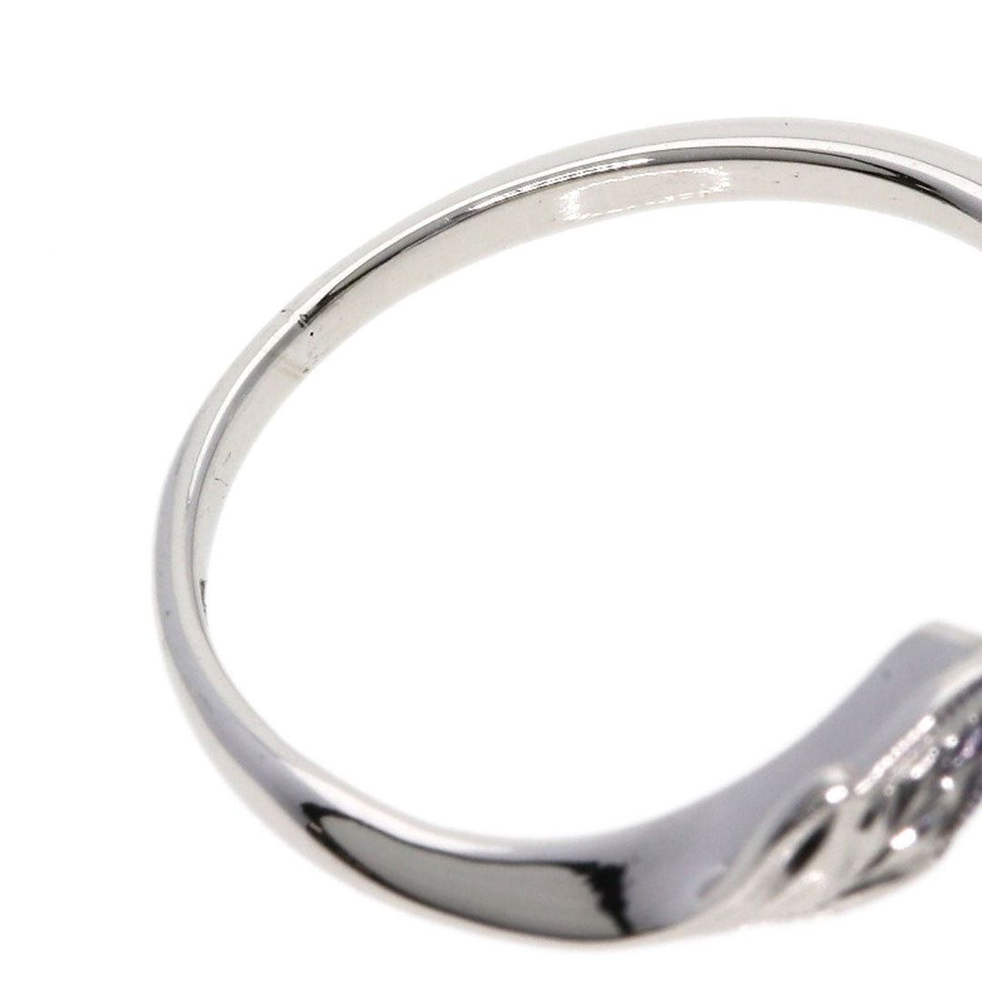 MIKIMOTO Ring K14WG Silver lapis lazuli