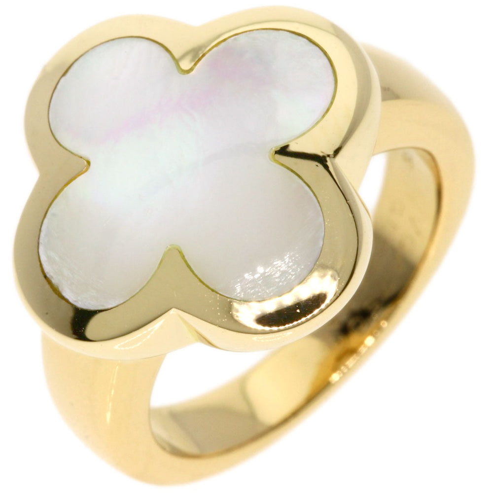 Van Cleef & Arpels Ring 18K Yellow Gold gold Pure Alhambra Shell