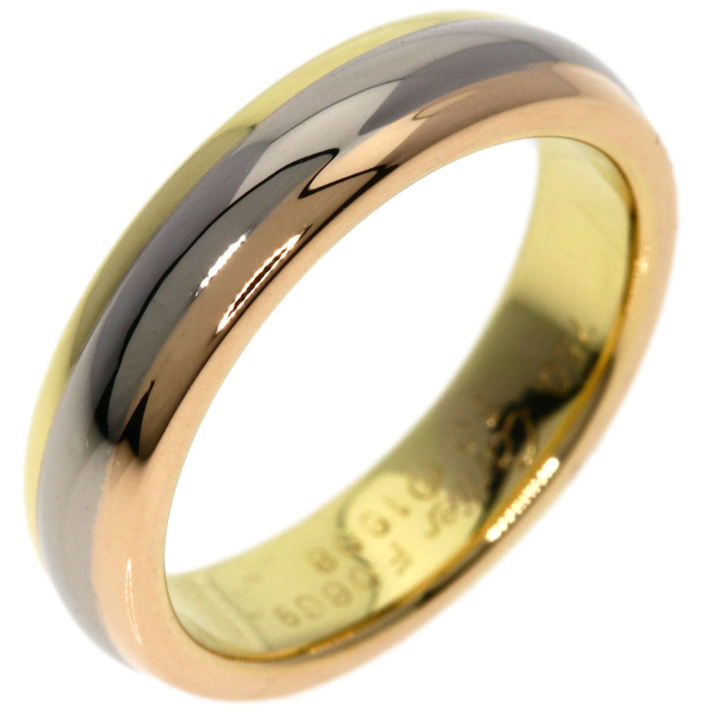 CARTIER Ring 18K Yellow Gold gold Three color # 50