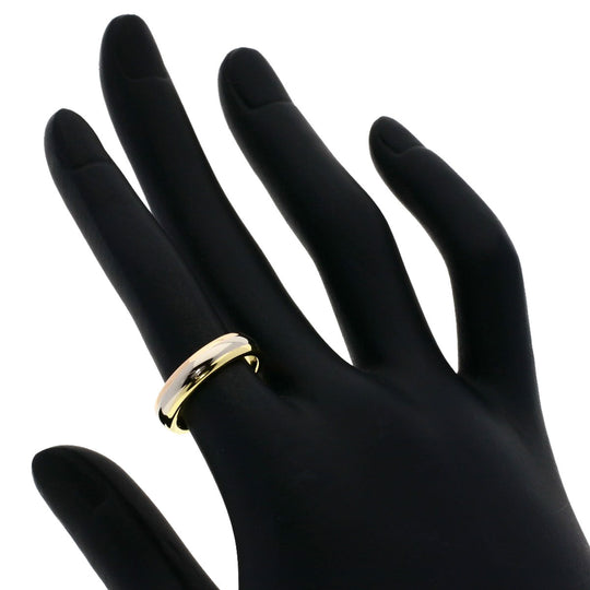 CARTIER Ring 18K Yellow Gold gold Three color # 50