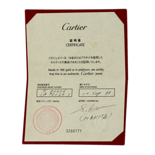 CARTIER Ring 18K Yellow Gold gold Three color # 50