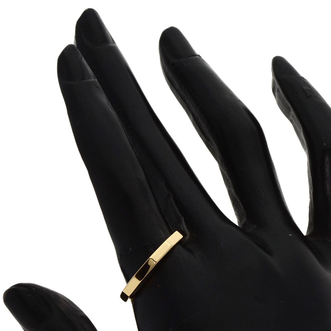 CELINE Ring 18K Yellow Gold gold Inner Stone Women Used Authentic