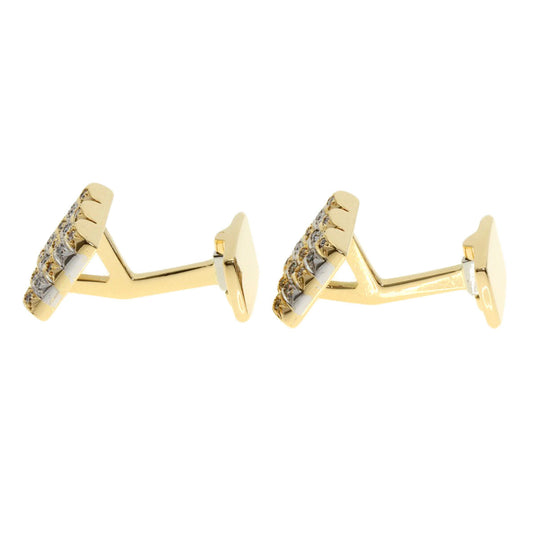 PIAGET cuffs 18K Yellow Gold gold diamond mens Used Authentic