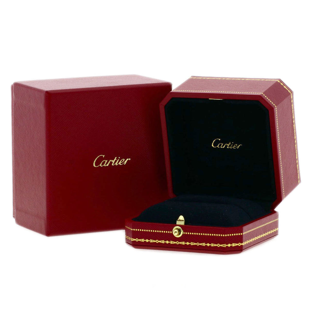 CARTIER Ring 18K Yellow Gold gold Mini Love Ring Pavé Diamond #47