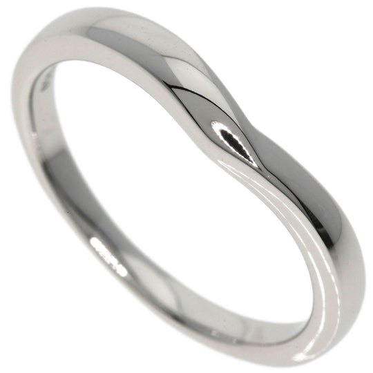 ROYAL ASSCHER Ring PT950 Silver V-shaped marriage