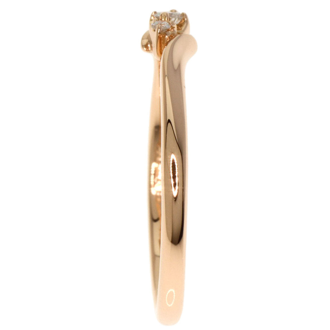 4℃ Ring 18K Pink Gold gold diamond Women Used Authentic