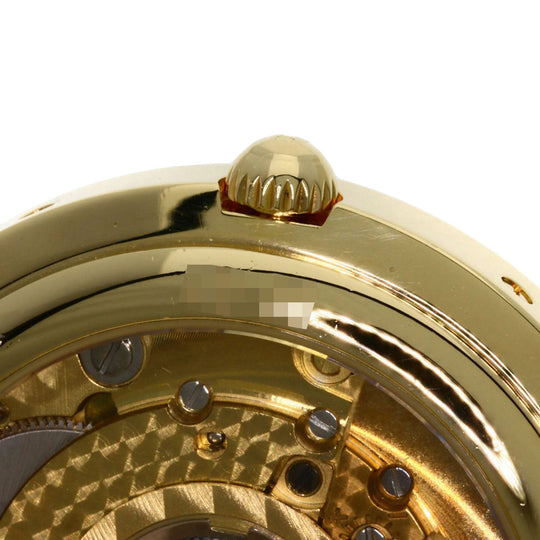 HERMES Watches Mechanical Automatic CL5.785 18K Yellow Gold gold Clipper Power Reserve white dial