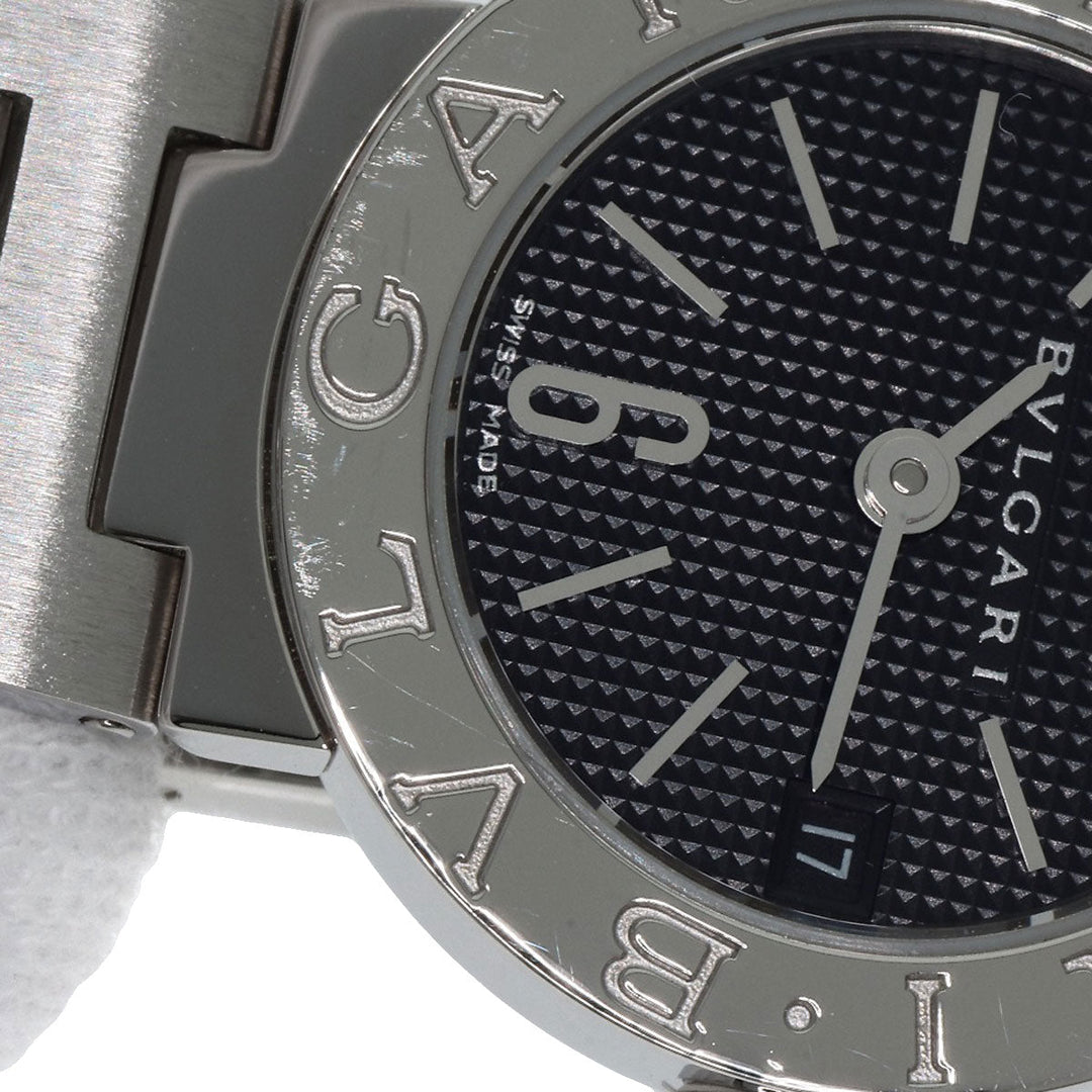 BVLGARI Watches Quartz BB23SS Stainless Steel , Stainless Steel Silver Bulgari Bulgari black dial Women Used Authentic