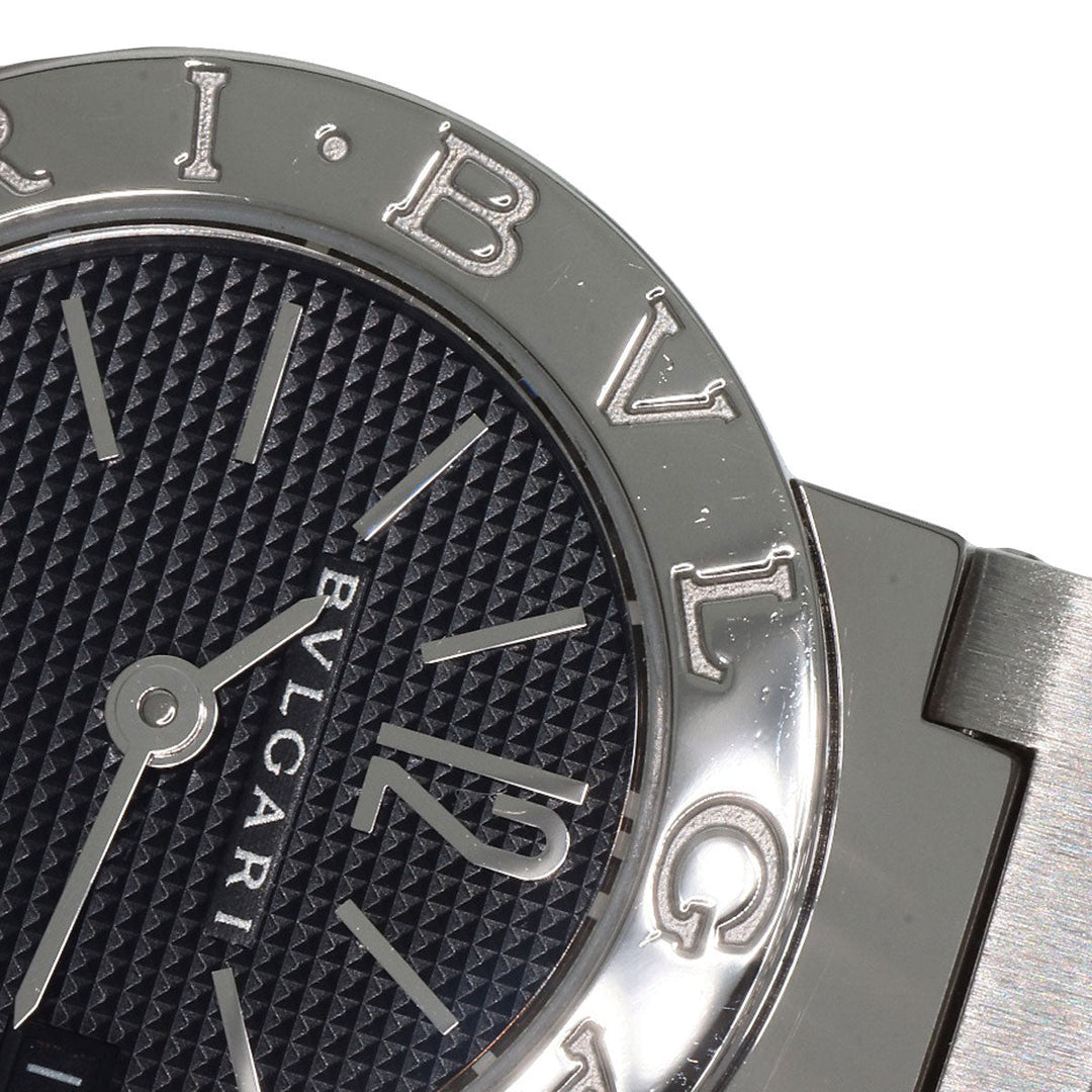 BVLGARI Watches Quartz BB23SS Stainless Steel , Stainless Steel Silver Bulgari Bulgari black dial Women Used Authentic