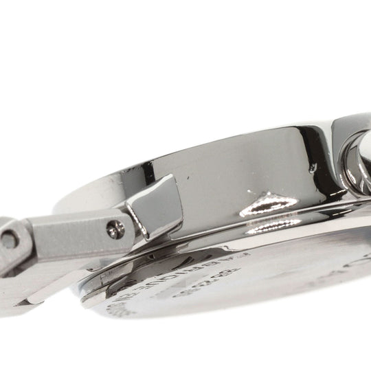 BVLGARI Watches Quartz BB23SS Stainless Steel , Stainless Steel Silver BVLGARI BVLGARI 12P Diamond black dial Women Used Authentic