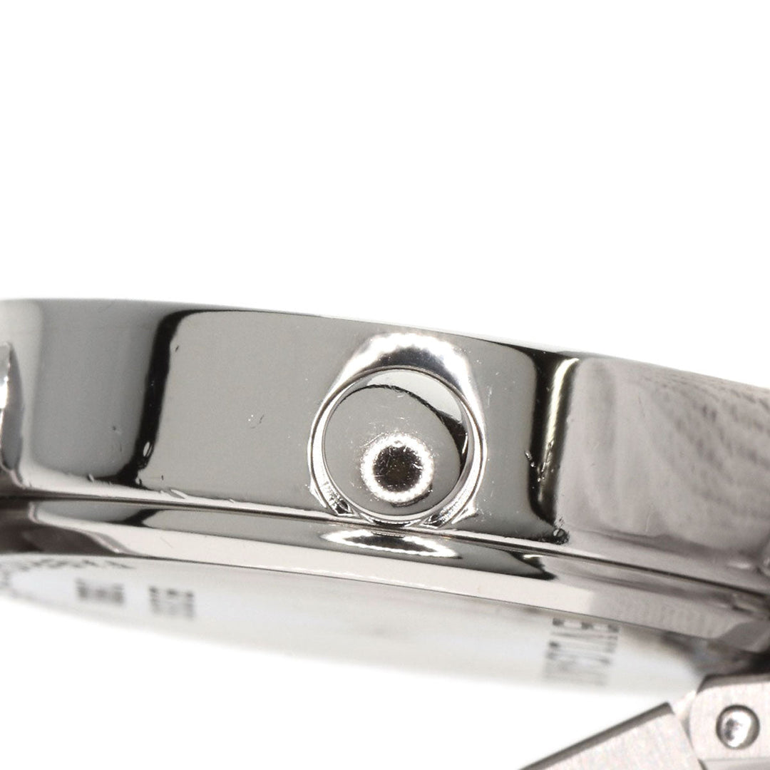 BVLGARI Watches Quartz BB23SS Stainless Steel , Stainless Steel Silver BVLGARI BVLGARI 12P Diamond black dial Women Used Authentic