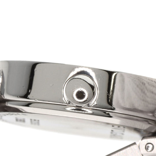 BVLGARI Watches Quartz BB23SS Stainless Steel , Stainless Steel Silver BVLGARI BVLGARI 12P Diamond black dial Women Used Authentic