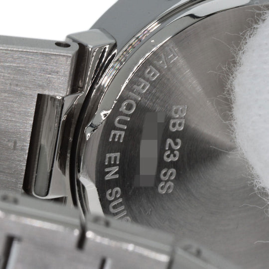 BVLGARI Watches Quartz BB23SS Stainless Steel , Stainless Steel Silver BVLGARI BVLGARI 12P Diamond black dial Women Used Authentic