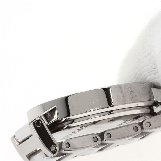 BVLGARI Watches Quartz BB26SS Stainless Steel , Stainless Steel Silver BVLGARI BVLGARI 12P Diamond black dial Women Used Authentic