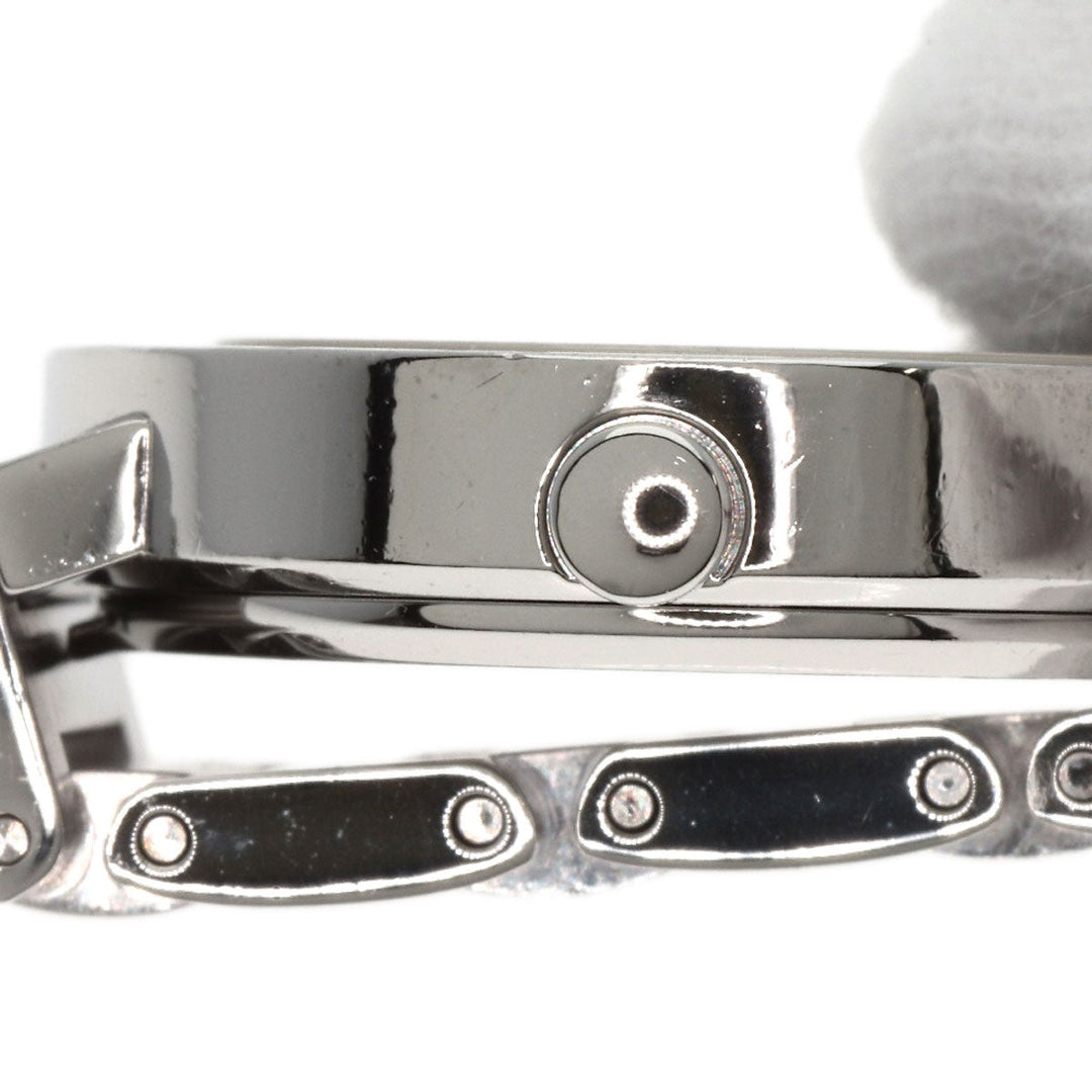 BVLGARI Watches Quartz BB26SS Stainless Steel , Stainless Steel Silver BVLGARI BVLGARI 12P Diamond black dial Women Used Authentic