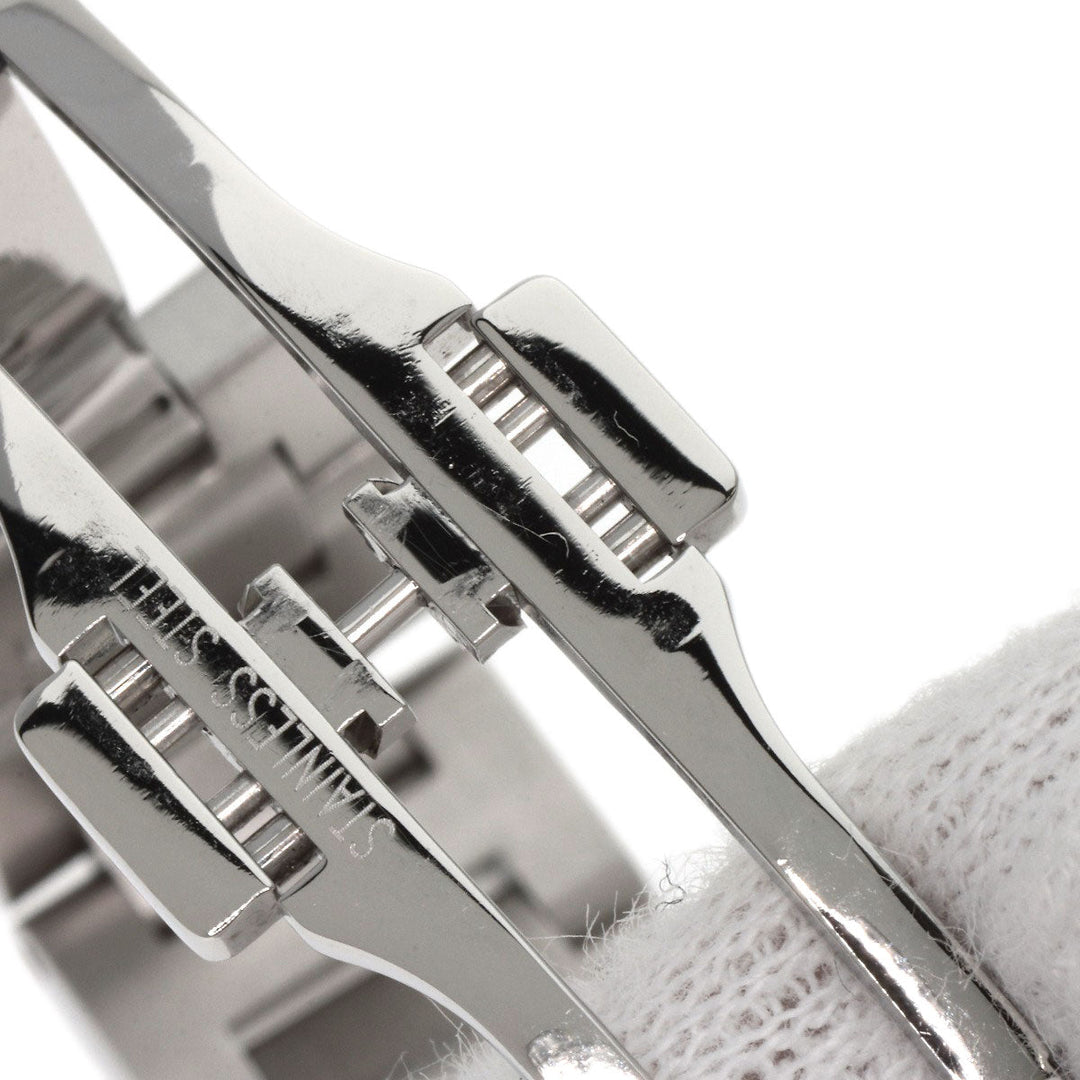 BVLGARI Watches Quartz BB26SS Stainless Steel , Stainless Steel Silver BVLGARI BVLGARI 12P Diamond black dial Women Used Authentic