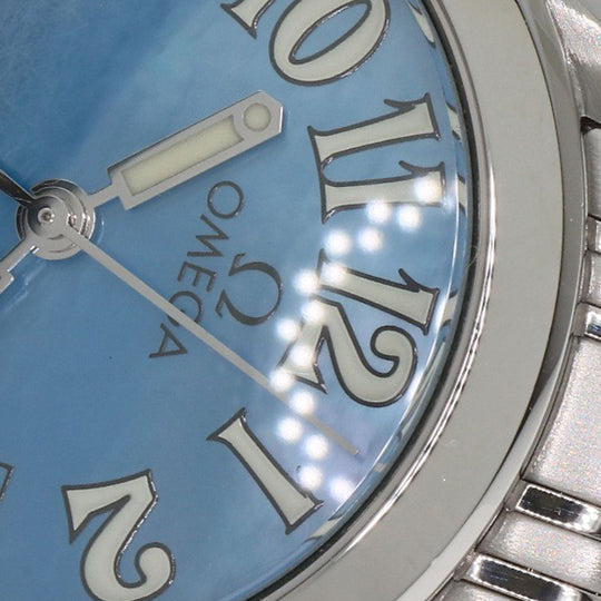OMEGA Watches Quartz 2581.88 Stainless Steel Silver Seamaster120m Blue shell dial