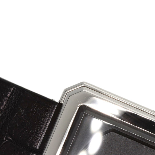 CHANEL Watches Quartz H4884 Stainless Steel Silver boy friend black dial