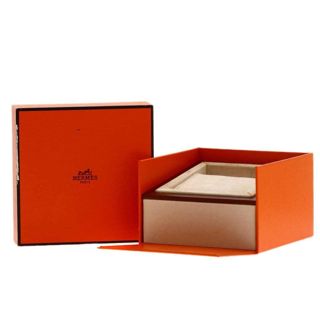 HERMES Watches Quartz CL2.310 Stainless Steel Silver Clipper Diver Chronograph New Buckle Pink shell dial