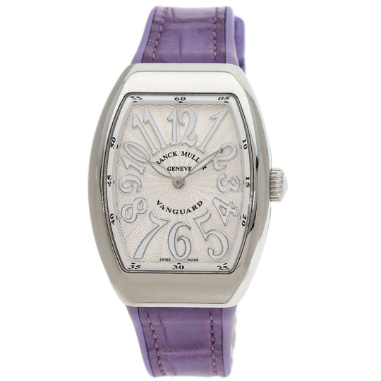 FRANCK MULLER Watches Quartz V32QZ Stainless Steel, Rubber Silver Vanguard Silver dial Women Used Authentic