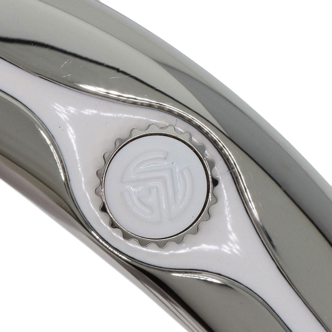 FRANCK MULLER Watches Quartz V32QZ Stainless Steel, Rubber Silver Vanguard Silver dial Women Used Authentic