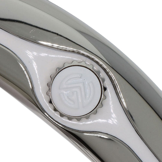 FRANCK MULLER Watches Quartz V32QZ Stainless Steel, Rubber Silver Vanguard Silver dial Women Used Authentic