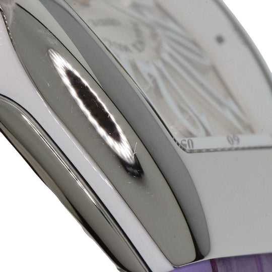 FRANCK MULLER Watches Quartz V32QZ Stainless Steel, Rubber Silver Vanguard Silver dial Women Used Authentic