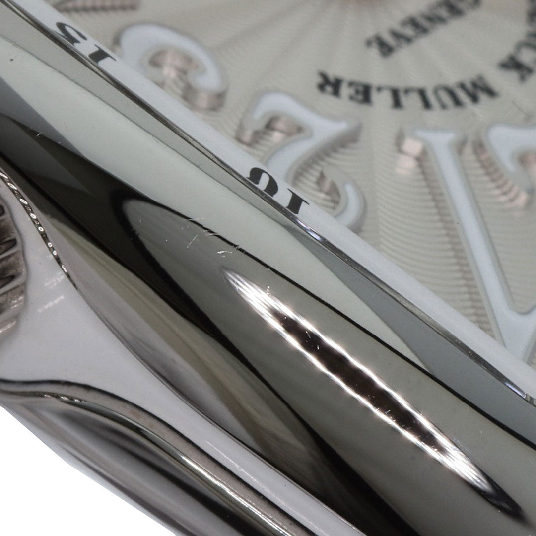 FRANCK MULLER Watches Quartz V32QZ Stainless Steel, Rubber Silver Vanguard Silver dial Women Used Authentic