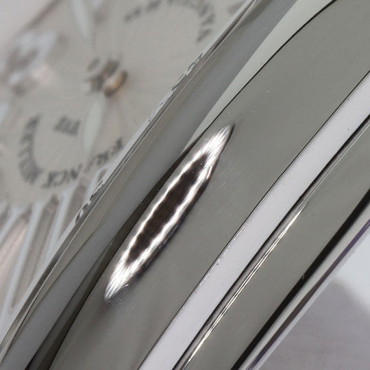 FRANCK MULLER Watches Quartz V32QZ Stainless Steel, Rubber Silver Vanguard Silver dial Women Used Authentic