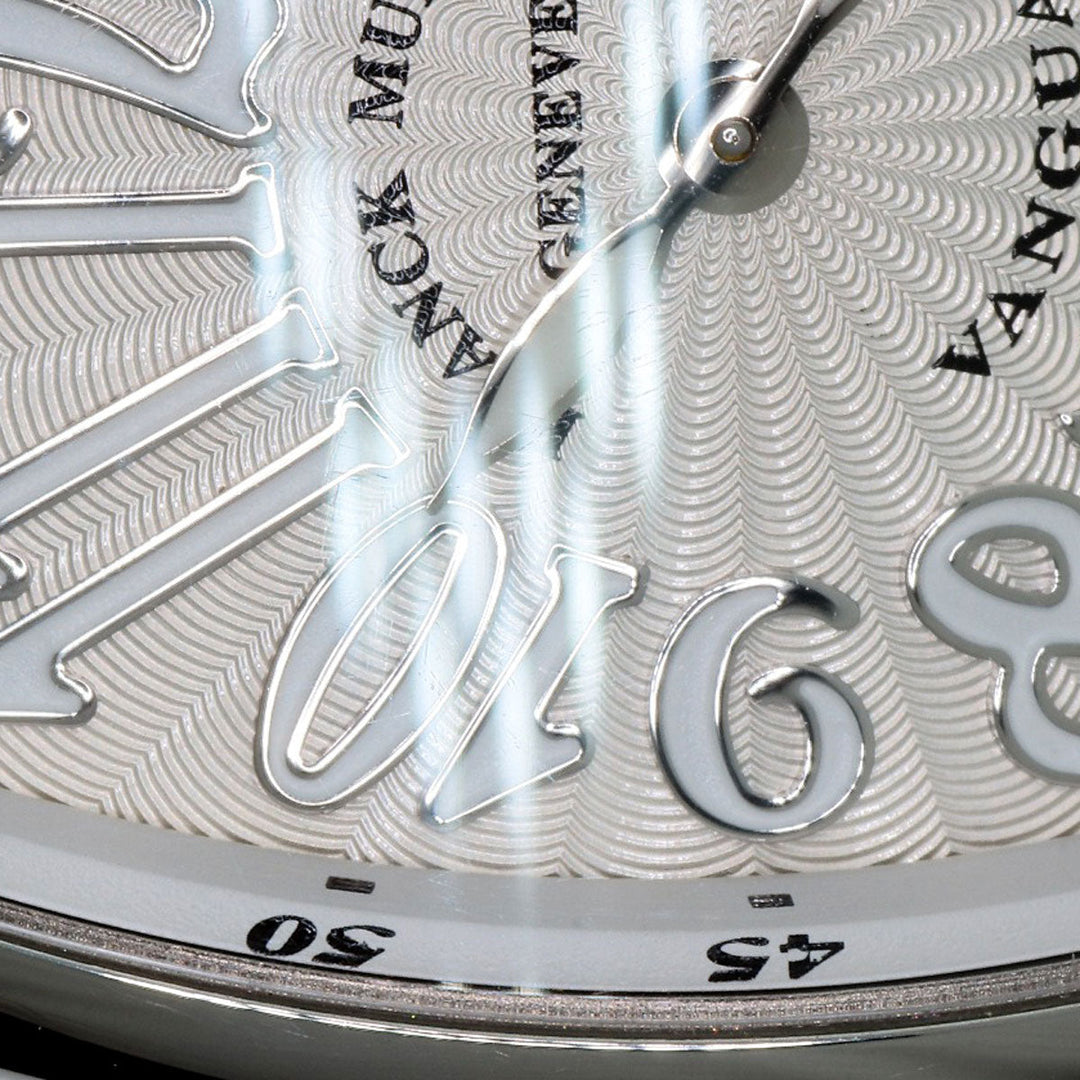 FRANCK MULLER Watches Quartz V32QZ Stainless Steel, Rubber Silver Vanguard Silver dial Women Used Authentic