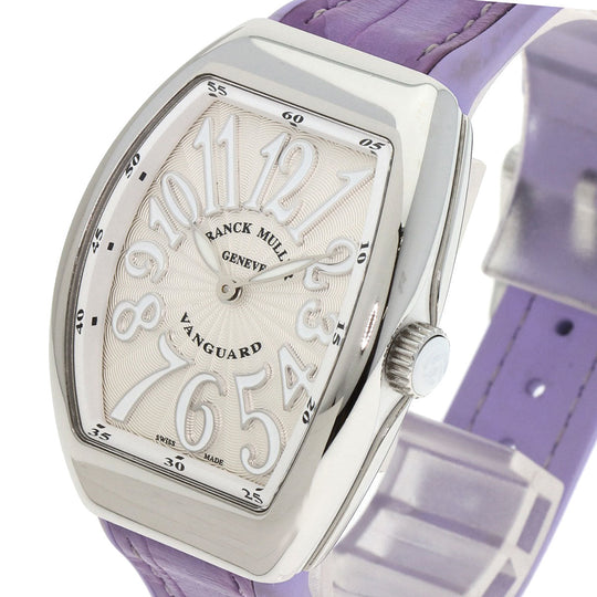 FRANCK MULLER Watches Quartz V32QZ Stainless Steel, Rubber Silver Vanguard Silver dial Women Used Authentic