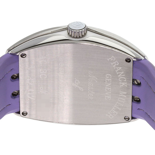 FRANCK MULLER Watches Quartz V32QZ Stainless Steel, Rubber Silver Vanguard Silver dial Women Used Authentic