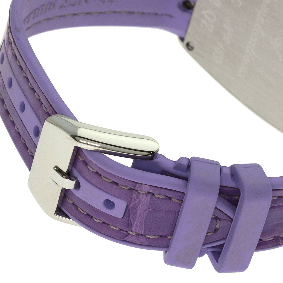 FRANCK MULLER Watches Quartz V32QZ Stainless Steel, Rubber Silver Vanguard Silver dial Women Used Authentic