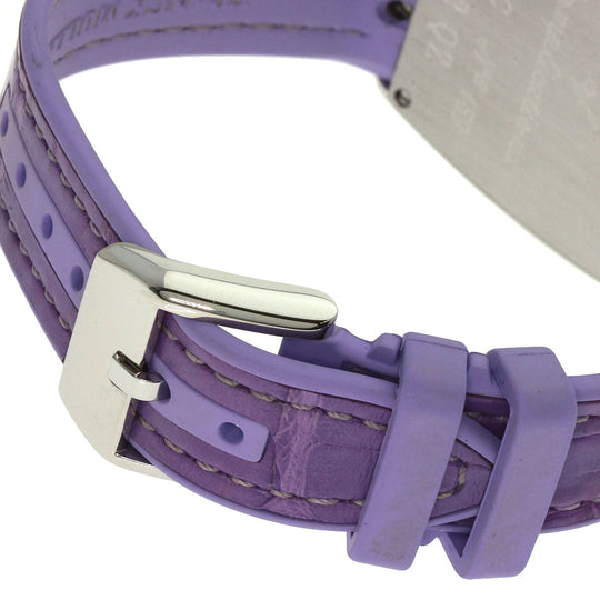 FRANCK MULLER Watches Quartz V32QZ Stainless Steel, Rubber Silver Vanguard Silver dial Women Used Authentic