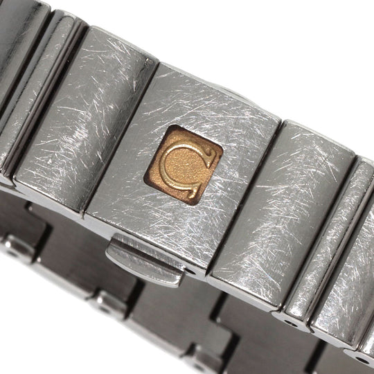 OMEGA Watches Quartz 1581.51 Stainless Steel , Stainless Steel Silver Constellation black dial Women Used Authentic