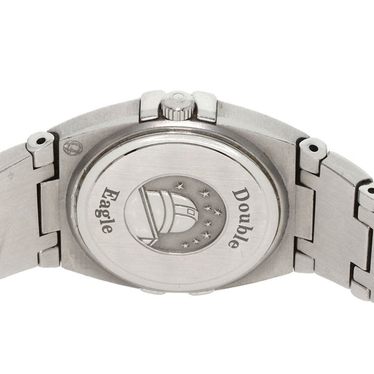 OMEGA Watches Quartz 1581.51 Stainless Steel , Stainless Steel Silver Constellation black dial Women Used Authentic