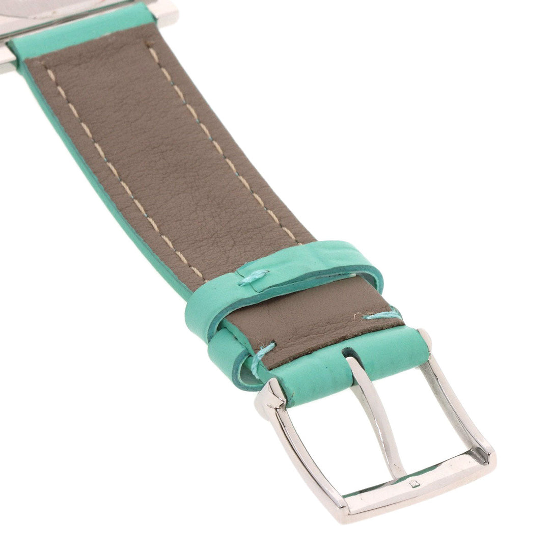 TIFFANY&Co. Watches Quartz Stainless Steel, Leather Silver 1837 Makers Silver dial Women Used Authentic