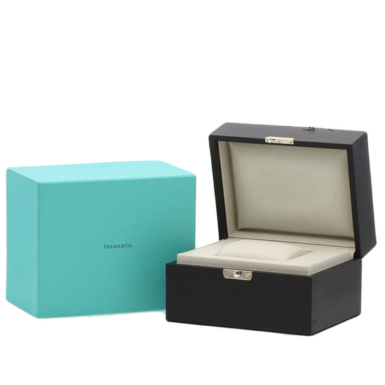 TIFFANY&Co. Watches Quartz Stainless Steel, Leather Silver 1837 Makers Silver dial Women Used Authentic