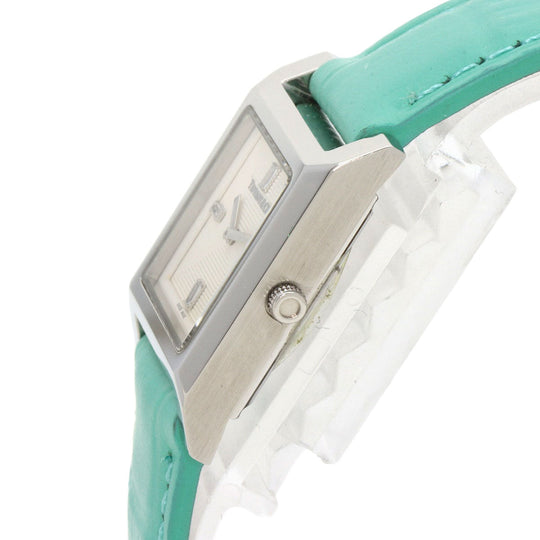 TIFFANY&Co. Watches Quartz Stainless Steel, Leather Silver 1837 Makers Silver dial Women Used Authentic