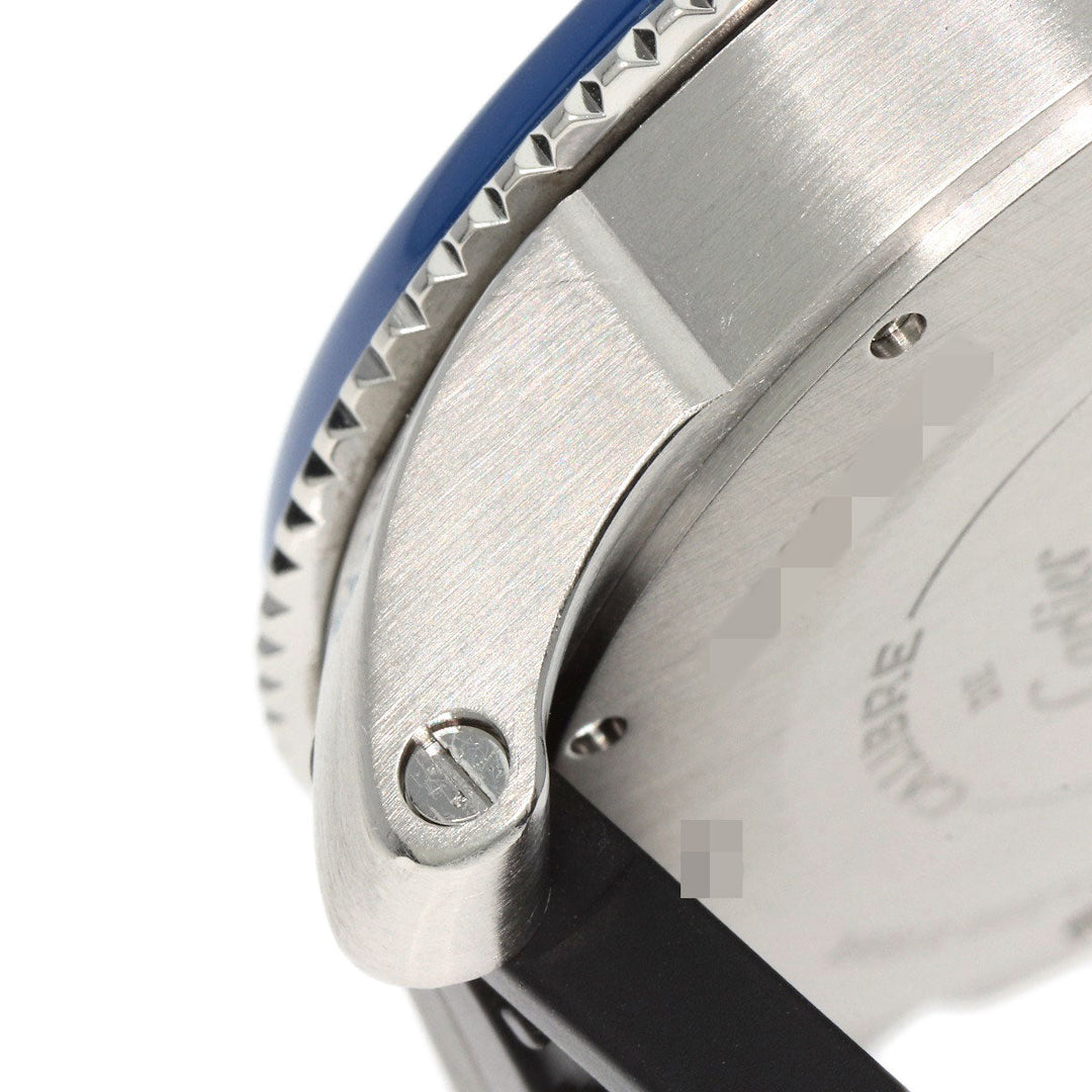 CARTIER Watches Mechanical Automatic WSCA0010 Stainless Steel, Rubber Silver Calibur de Cartier diver blue dial mens Used Authentic