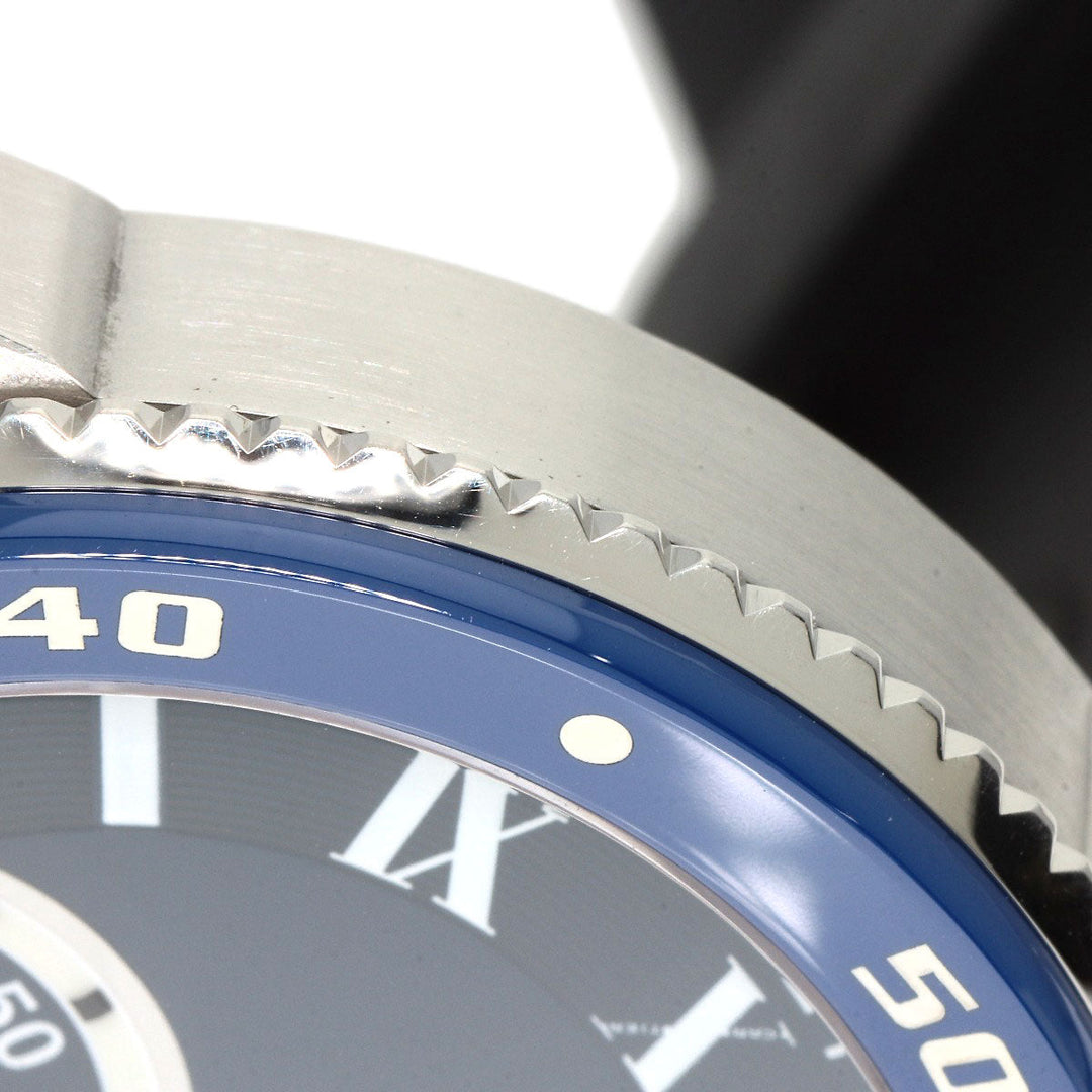 CARTIER Watches Mechanical Automatic WSCA0010 Stainless Steel, Rubber Silver Calibur de Cartier diver blue dial mens Used Authentic