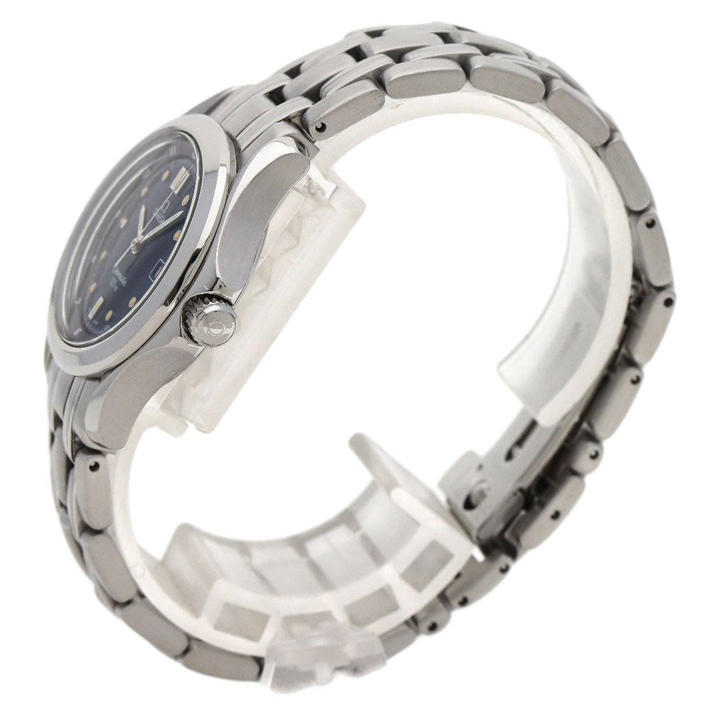 OMEGA Watches Quartz 2571.80 Stainless Steel , Stainless Steel Silver Seamaster 120m blue dial Women Used Authentic