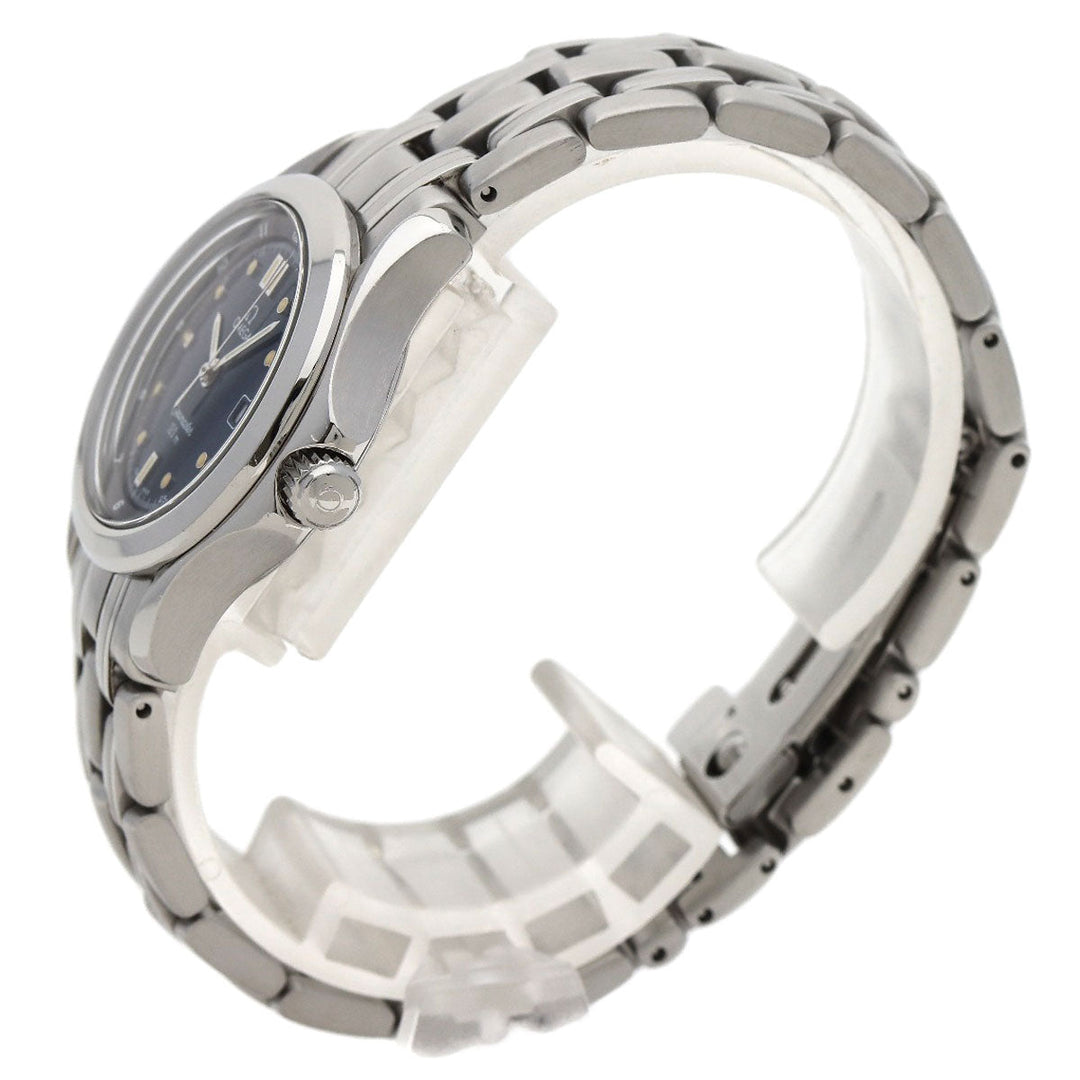 OMEGA Watches Quartz 2571.80 Stainless Steel , Stainless Steel Silver Seamaster 120m blue dial Women Used Authentic