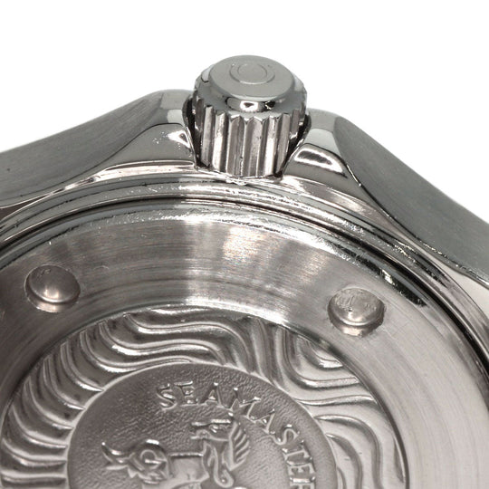 OMEGA Watches Quartz 2571.80 Stainless Steel , Stainless Steel Silver Seamaster 120m blue dial Women Used Authentic